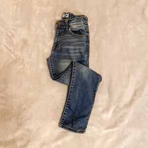 Lazer Stretch Denim Skinny Jeans